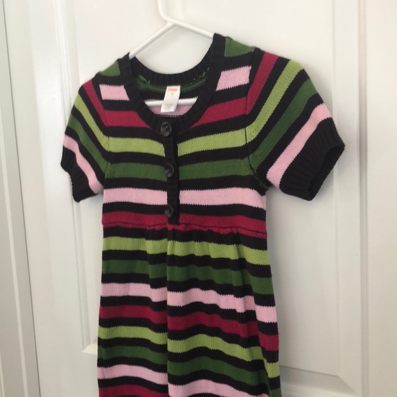 Gymboree striped knit sweater dress size 10 - Picture 2 of 4